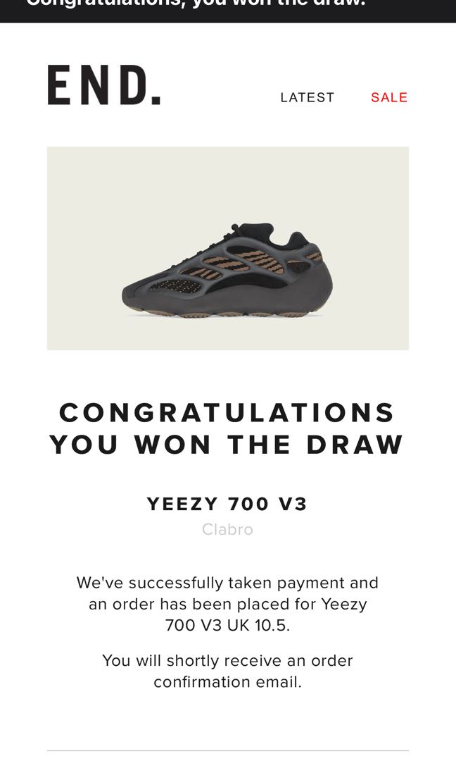 Yeezy 700 best sale black friday sale