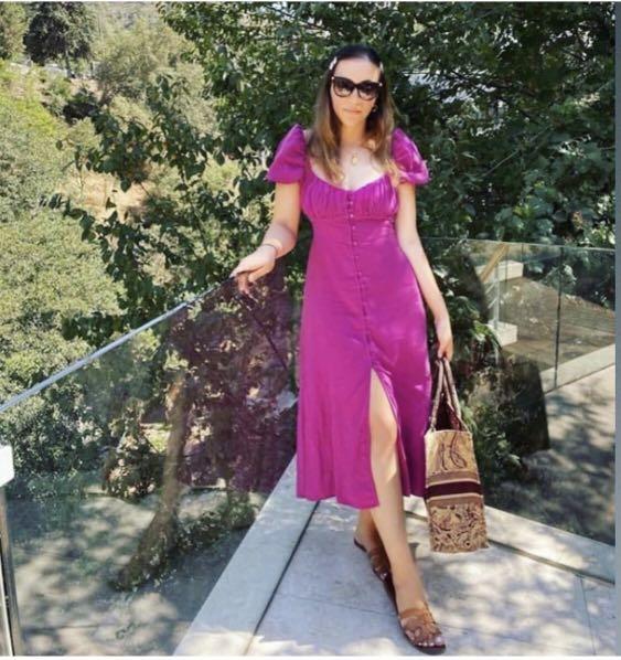 Midi dress with buttons zara
