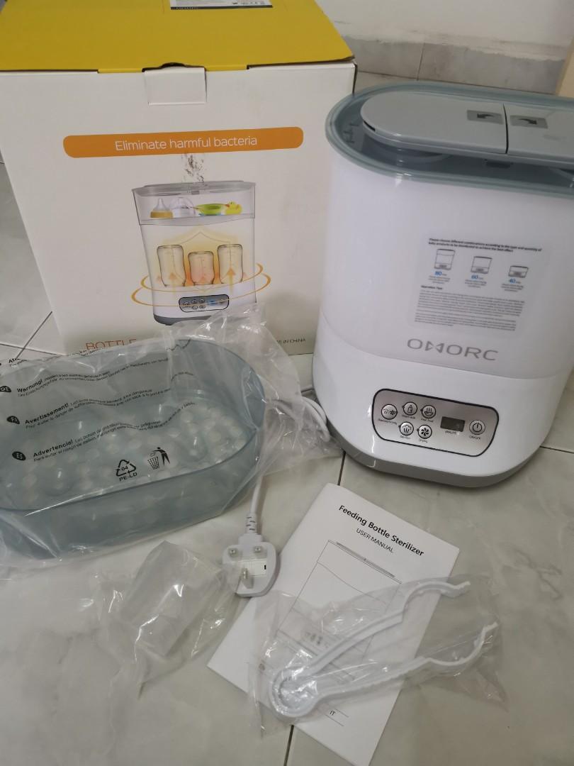Omorc bottle sterilizer manual hot sale