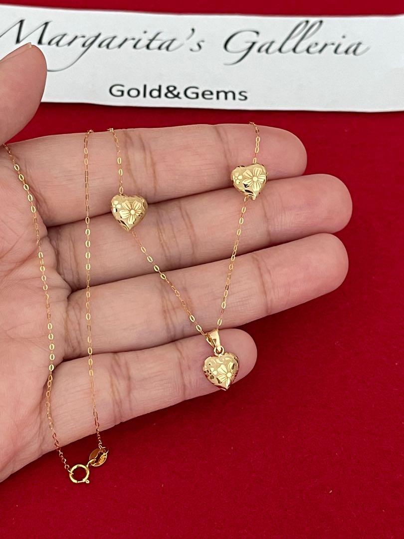 Real gold dainty jewelry on sale