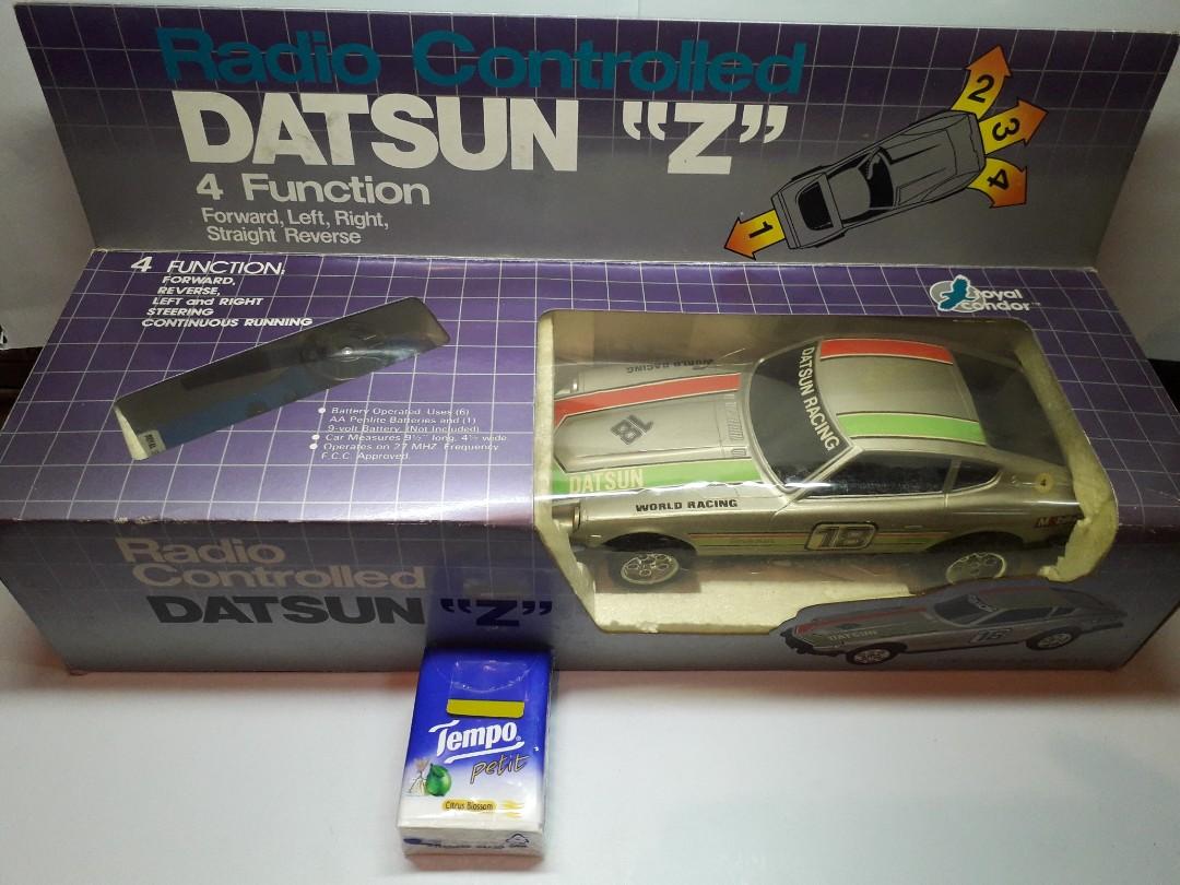 中古1981罕有nikko 49mhz遙控車rc 1 16 Nissan Datsun 280z 18跑車一套 已壞 陳列品made In Singapore 購自日本 興趣及遊戲 玩具 遊戲類 Carousell