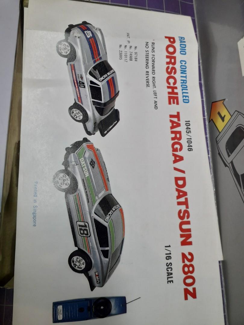 中古1981罕有nikko 49mhz遙控車rc 1 16 Nissan Datsun 280z 18跑車一套 已壞 陳列品made In Singapore 購自日本 興趣及遊戲 玩具 遊戲類 Carousell