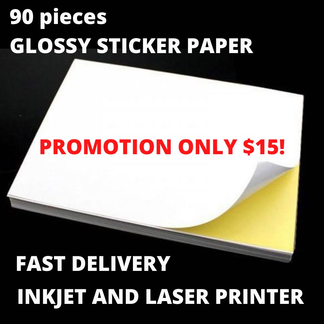 sticker laser printer