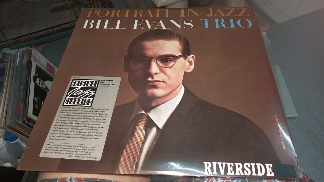 美版全新未開BILL EVANS TRIO PORTRAIT IN JAZZ LP, 興趣及遊戲, 收藏