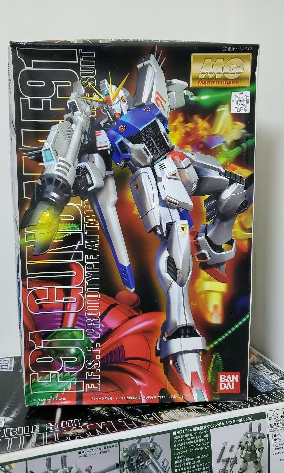 全新殘盒mg F91 高達模型機動戰士mg 1 100 機動戰士高達f91 Gundam F91 齊件要靚盒唔好投 玩具 遊戲類 玩具 Carousell
