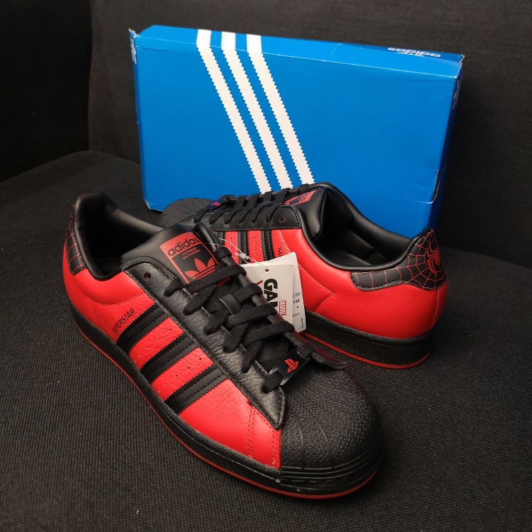 superstar adidas spiderman