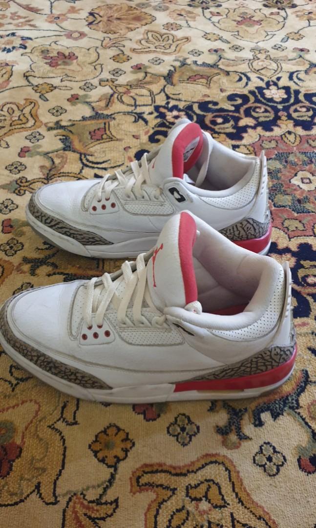 Air Jordan 3s katrina Hall of fame Men s Fashion Footwear