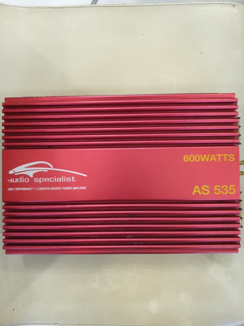 Audio Specialist High Performance Automotive Mosfet Power Amplifier