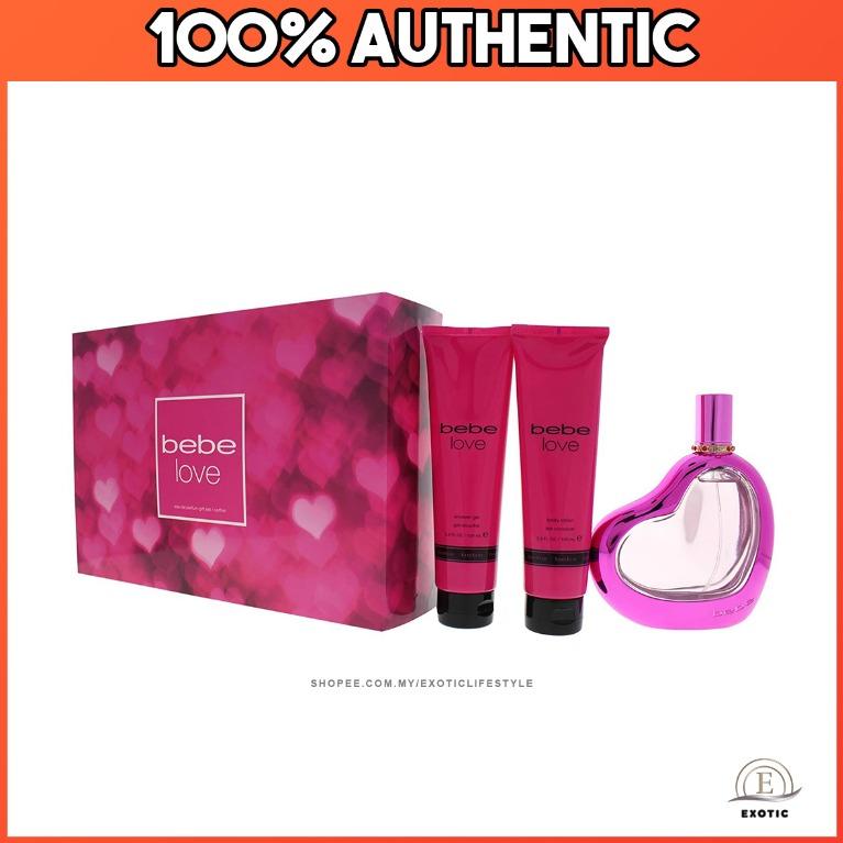 Authentic Bebe Love Perfume By Bebe Eau De Parfum Gift Set For Women Health Beauty Perfumes Nail Care Others On Carousell