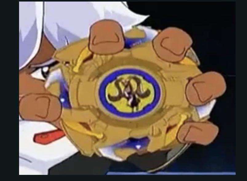Beyblade Wolborg 03 (Uriel) limited edition or aka Ariel, Hobbies