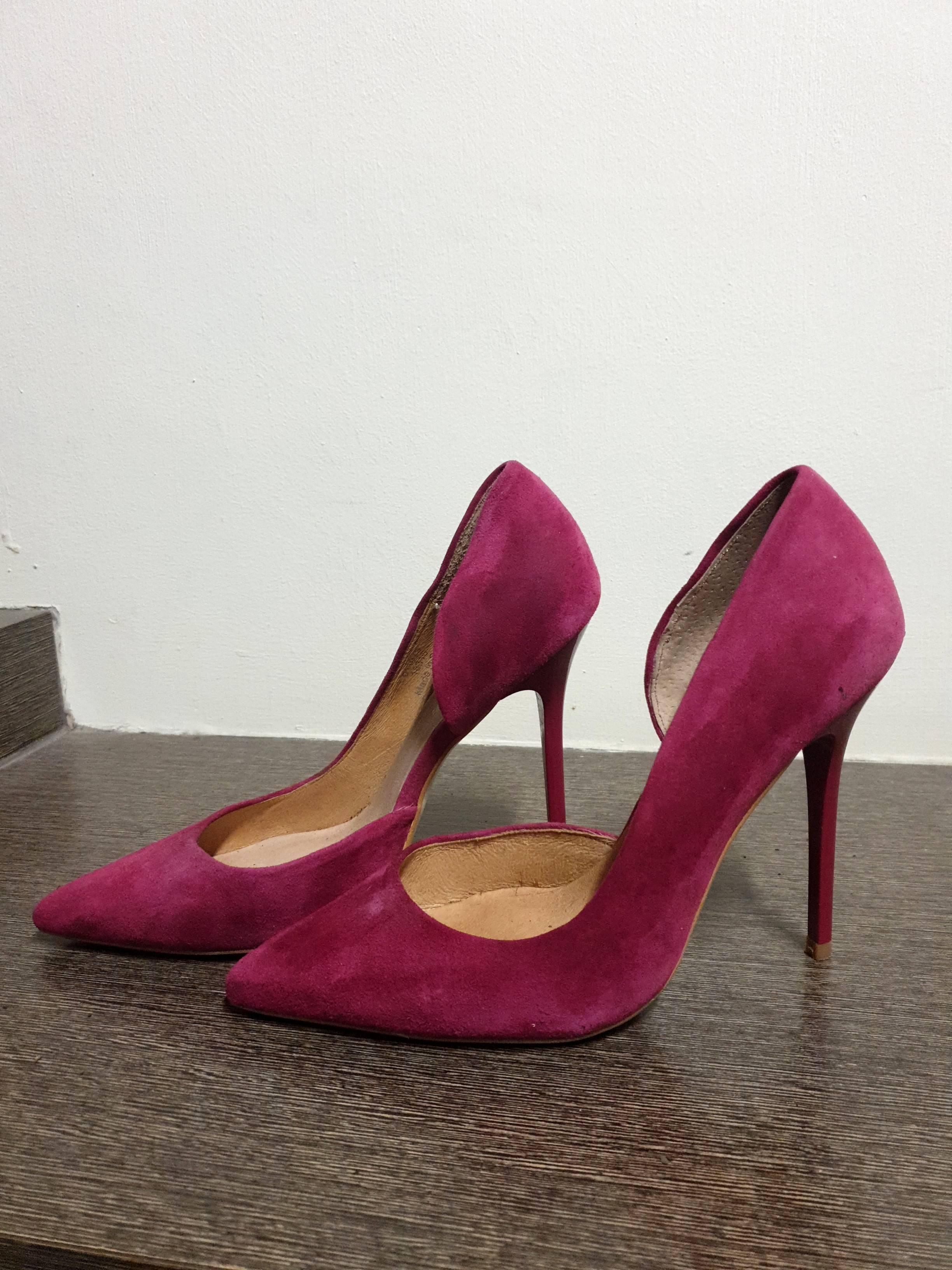 office pink heels