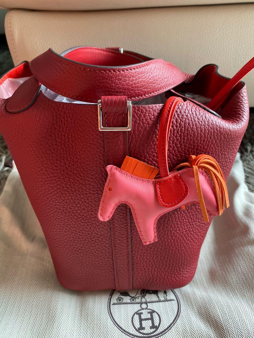 hermes picotin rouge grenat