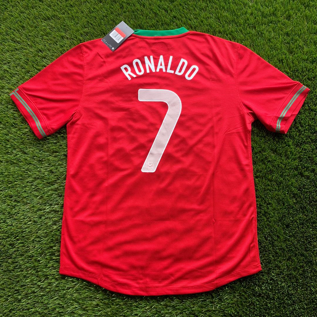 Portugal 2022-23 Home Ronaldo #7 Jersey Name Set