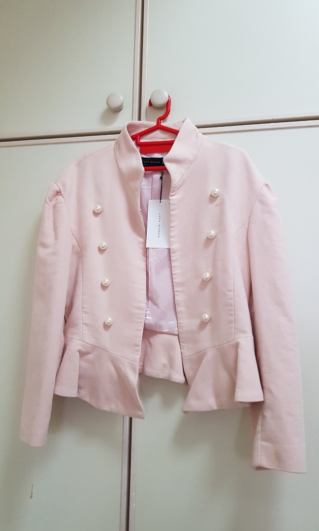 Zara pearl jacket cheap