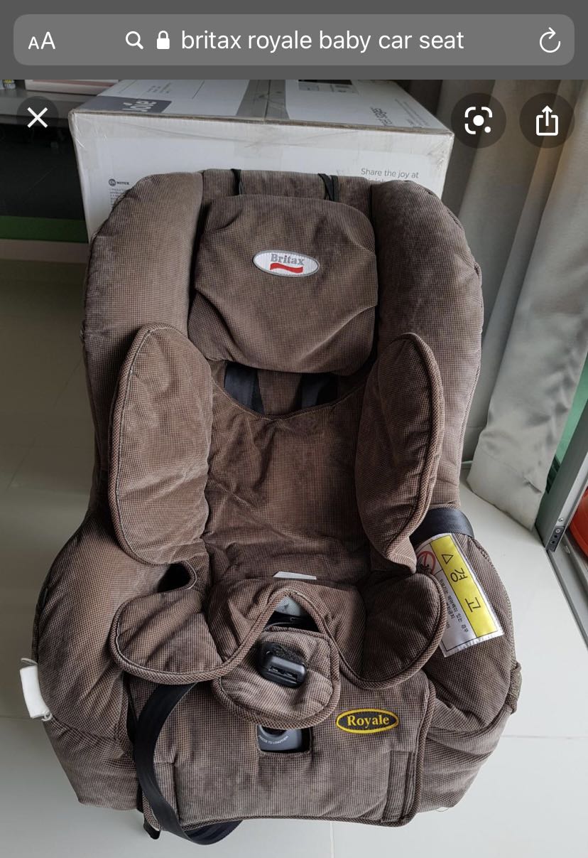 Britax royale car sales seat