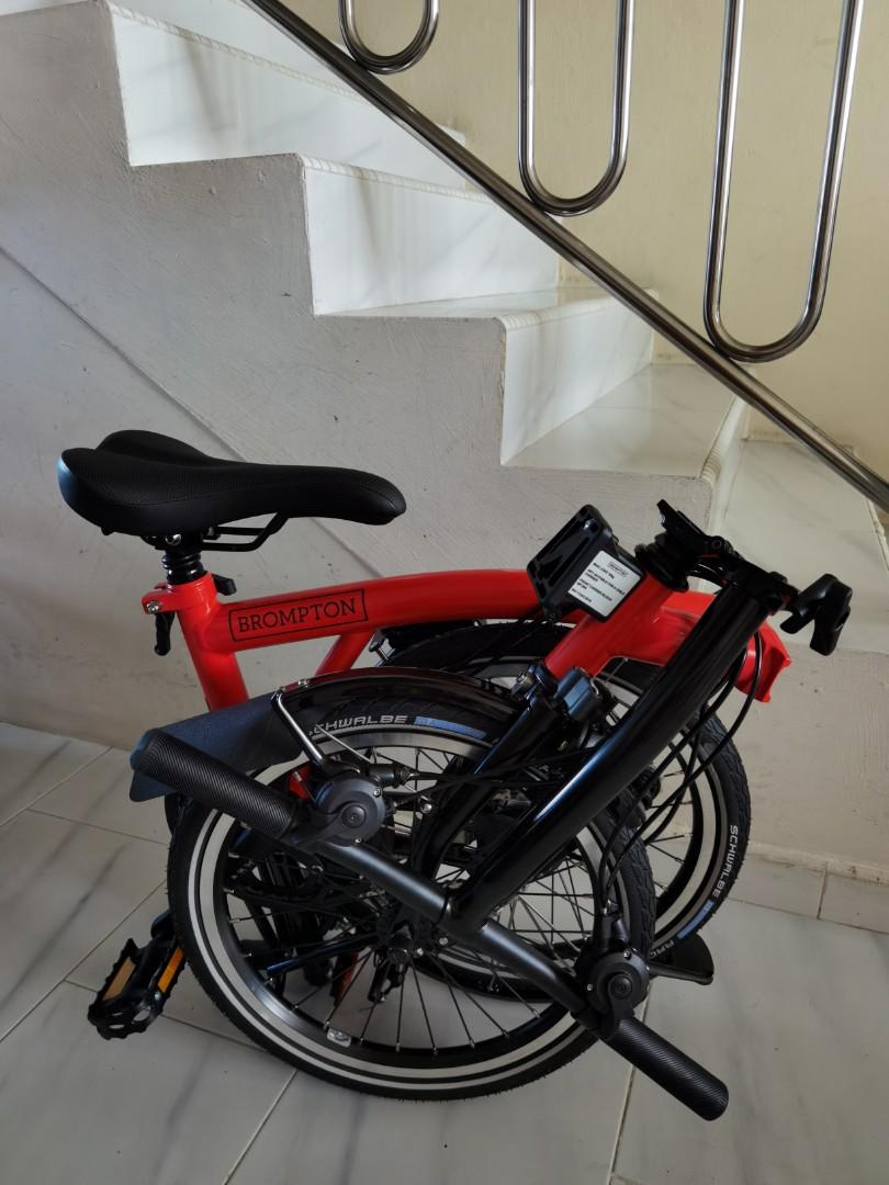 brompton s6l black edition rocket red