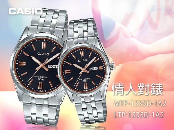 Casio MTP 1335D 1A2V LTP 1335D 1A2V Couple Analog Classic Date