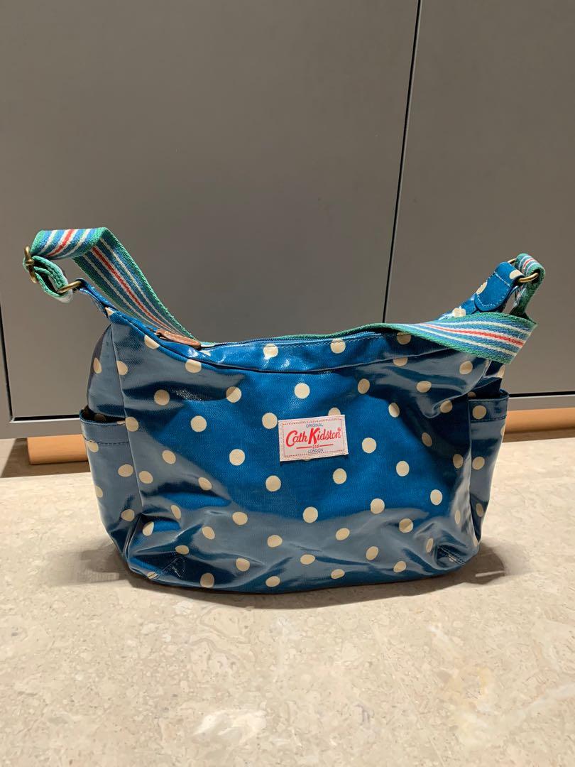 Cath kidston blue polka dot bag cheap