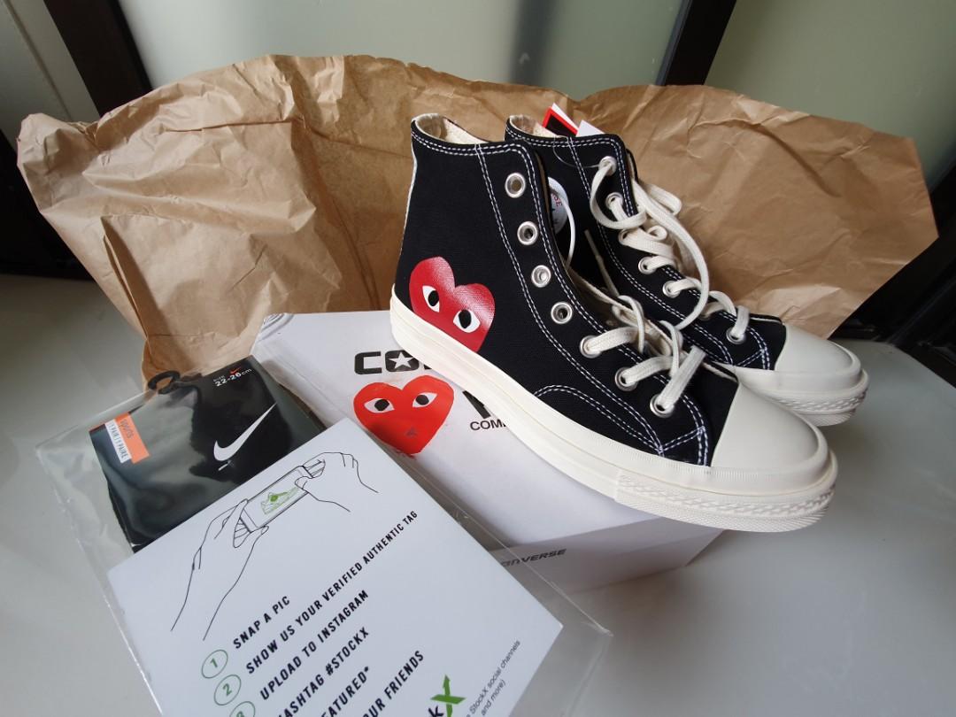 COMME Des GAR ONS PLAY X Converse Chuck 70 Restock Info