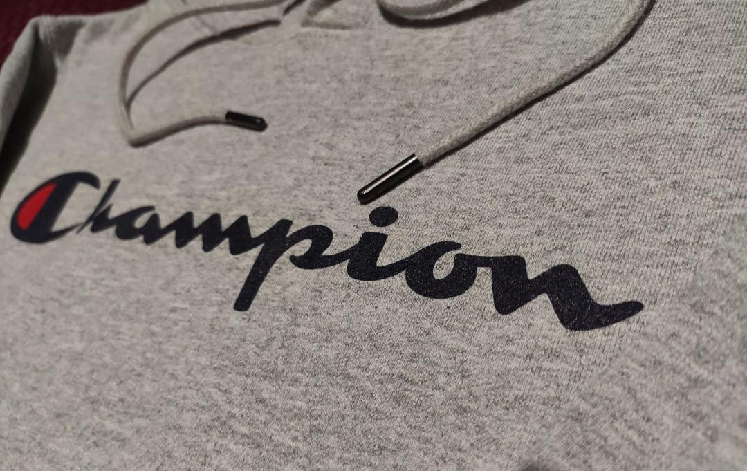 Champion Powerblend Hoodie Script Logo Oxford Grey (Category: Hoodies) located in Makati City. Submitted by ustoyou (Listing ID 1058342411, Image 2). Description: 🔥Champion Powerblend Hoodie Oxford Grey🔥 Script Logo – XSmall US size/👍18"width x 27" length 💪P1500.00 + shipping Bought from the U.S. (***Mall Price is P3050.00) MOP: Bank Transfer/Gcash Delivery via Lalamove within NCR COD is available thru LBC Shipping Nationwide.