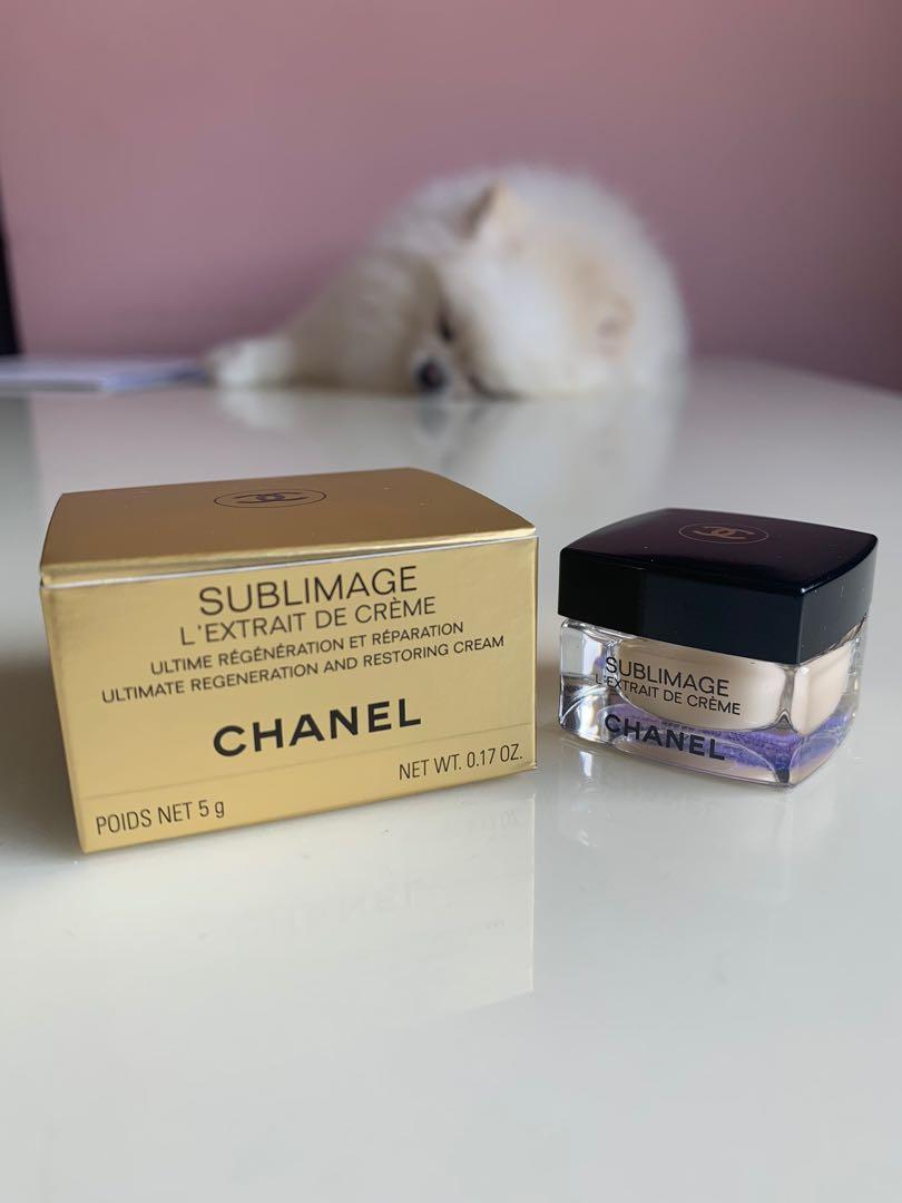 Other, Chanel Sublimage Lextrait De Crme Emptyjar 5g With Box