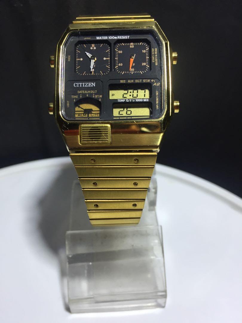 CITIZEN ANALOG DIGITAL TEMPERATURE