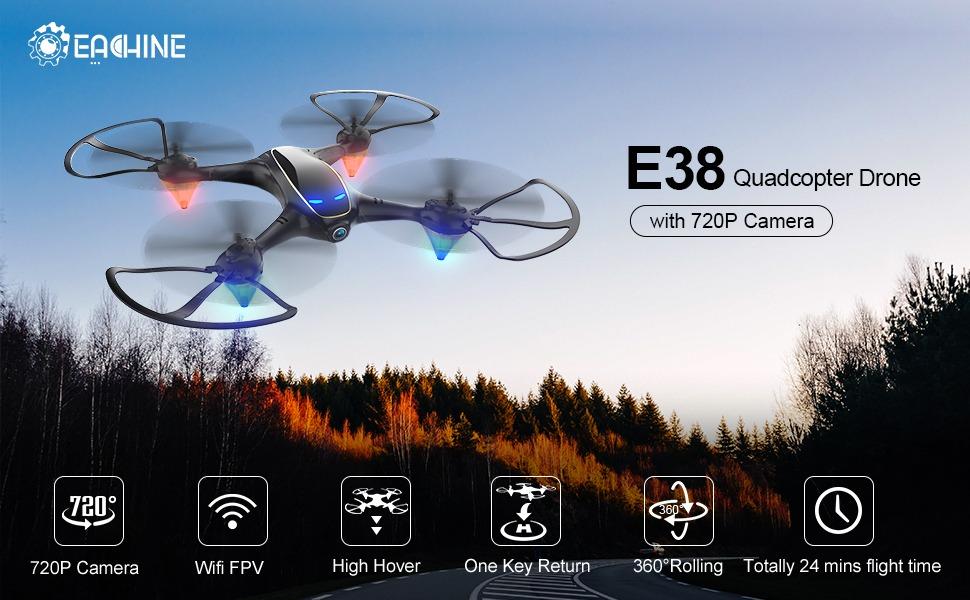 Eachine on sale e38 drone