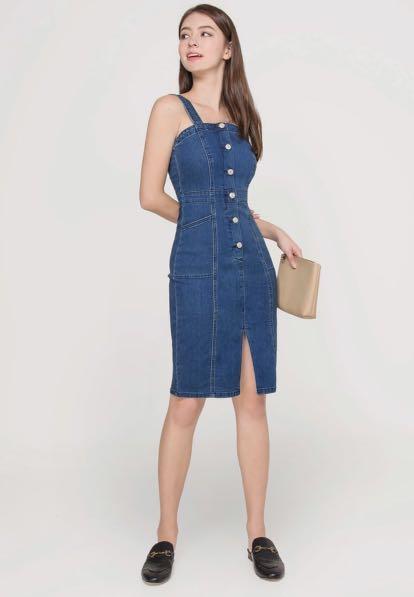 Denim pencil dress Clearance