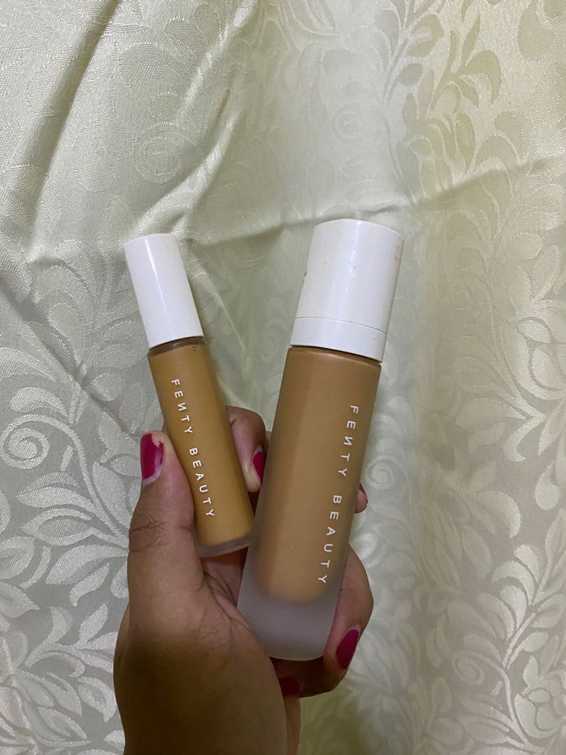 Fenty foundation and concealer top