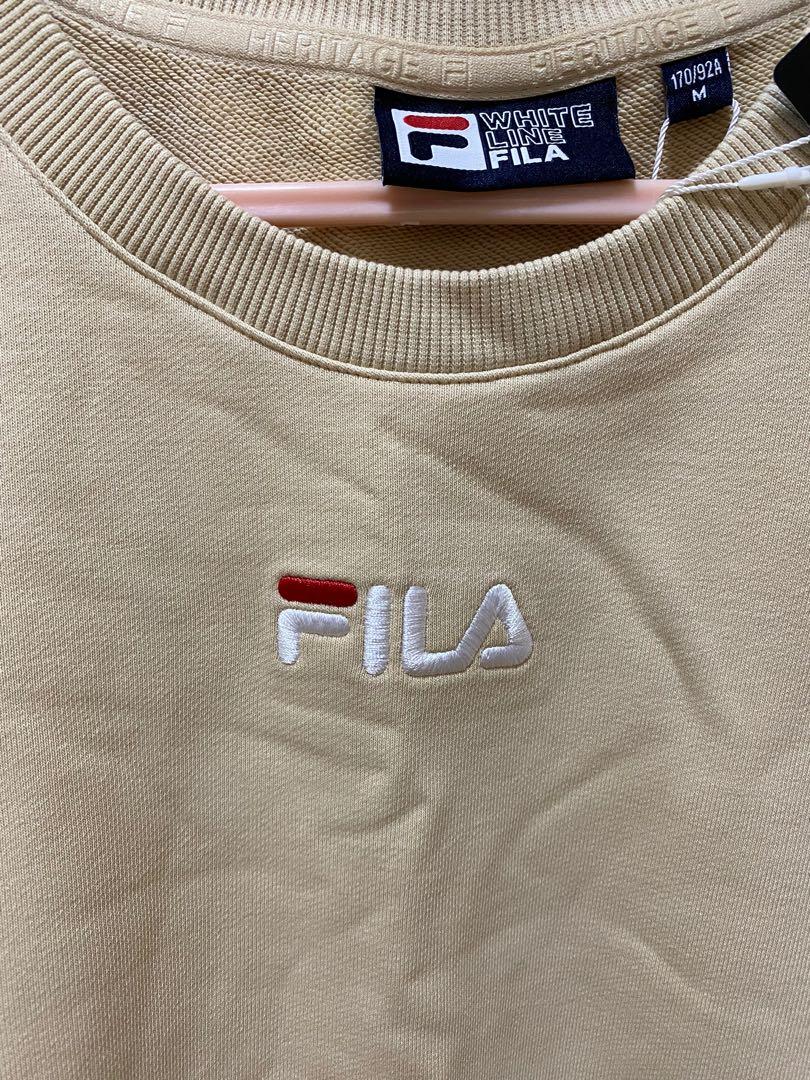 Fila beige sweater outlet