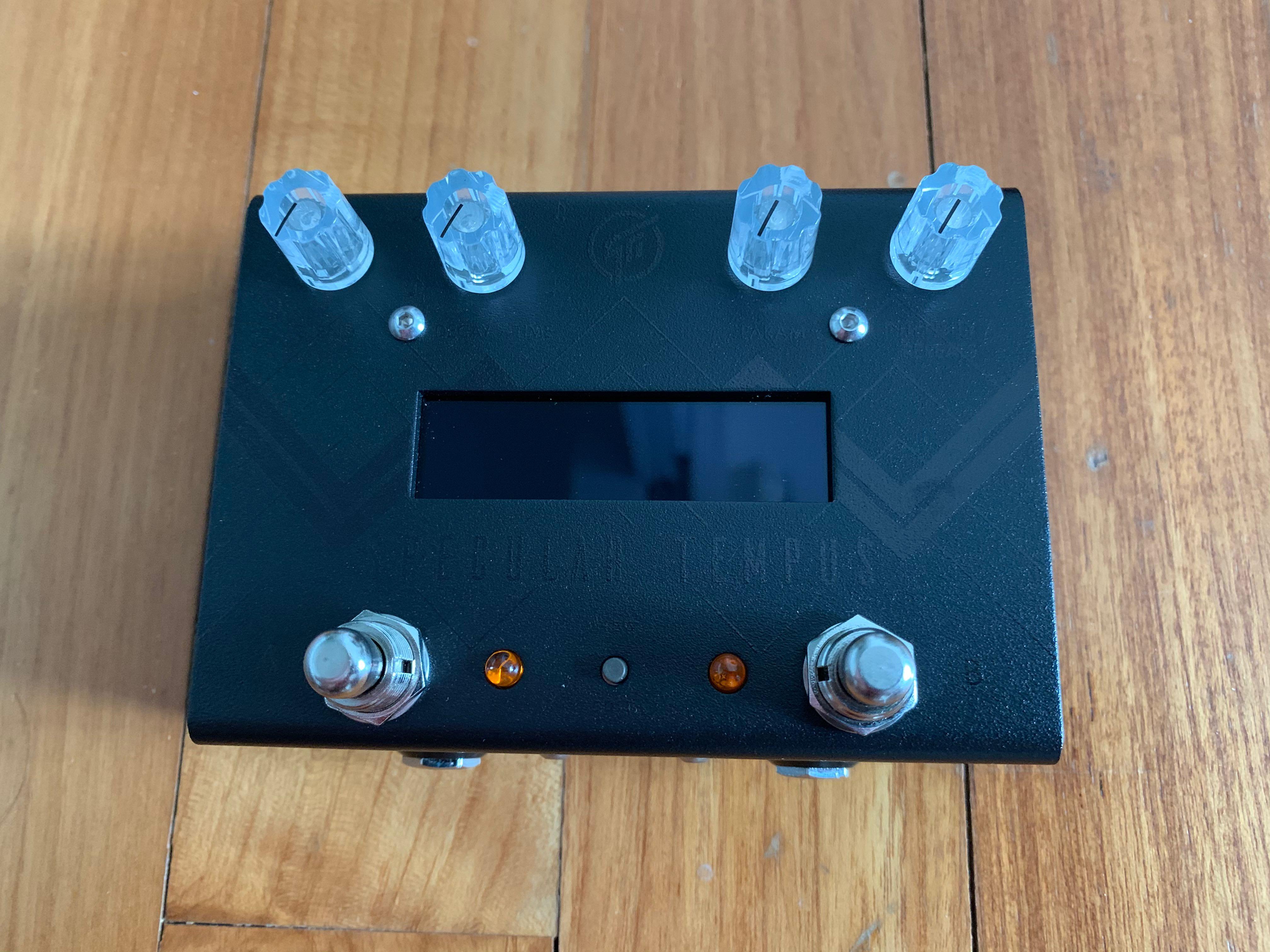 GFI System Specular Tempus Black Limited Edition Delay and Reverb pedal