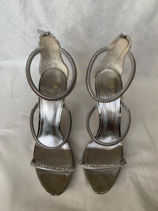 Giuseppe zanotti glitter heels sales