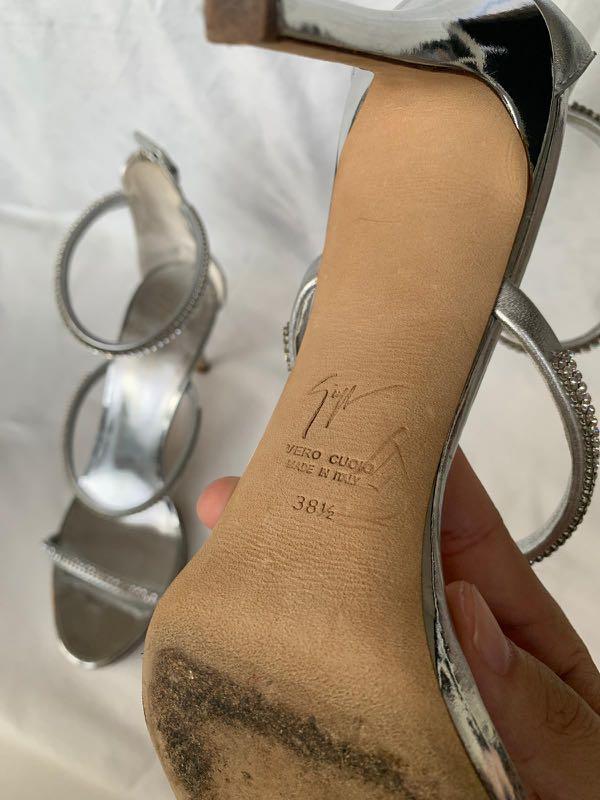Giuseppe zanotti discount glitter heels