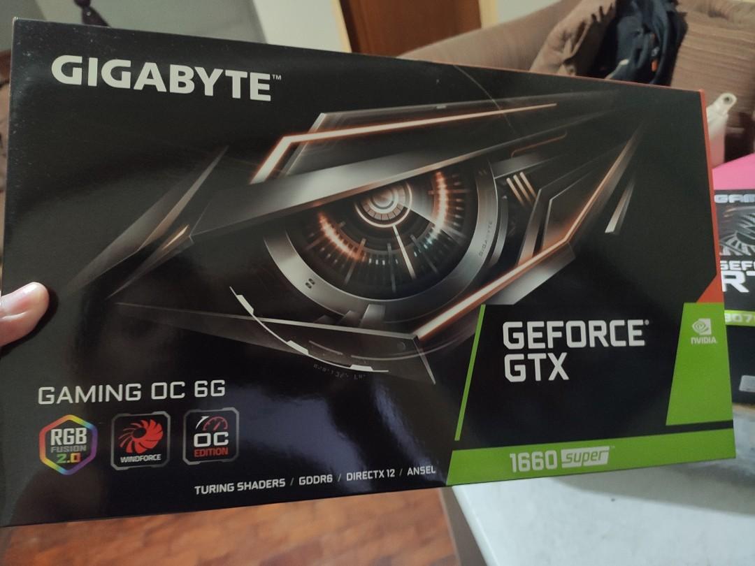 GTX 1660 SUPER 6GB GDDR6 GIGABYTE TRI FAN RGB BRAND NEW