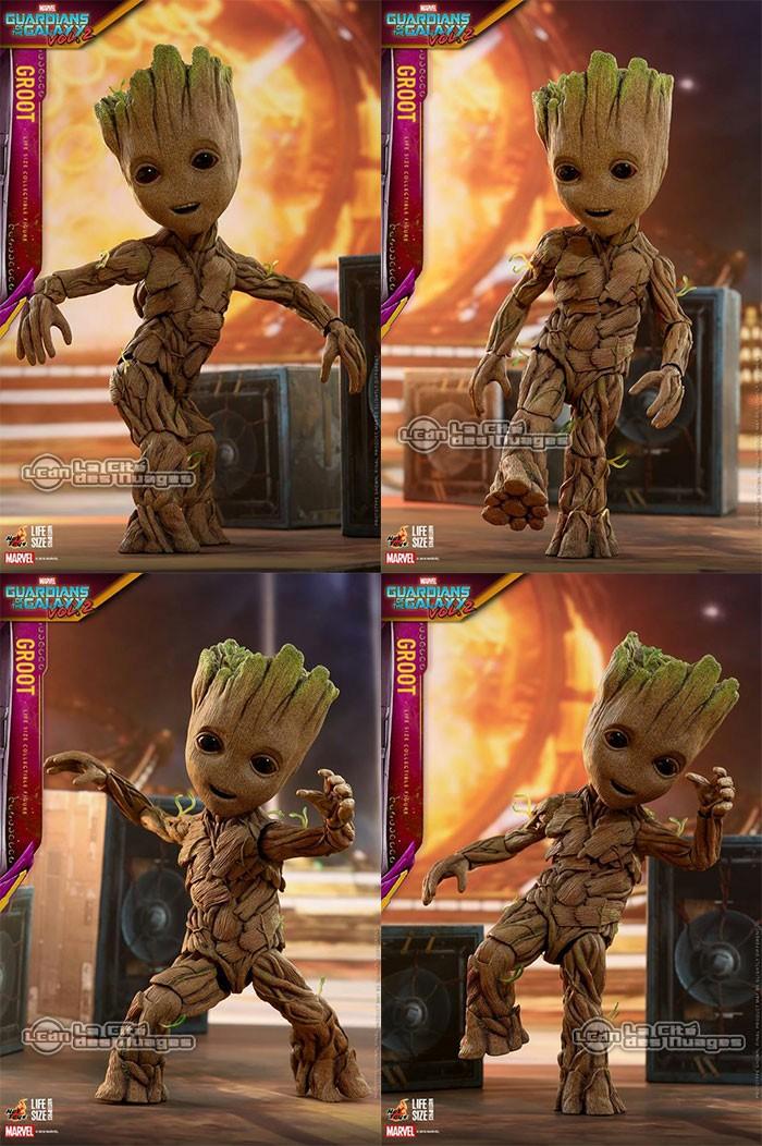 hottoys HOT TOYS LMS005 GUARDIANS OF THE GALAXY VOL. 2 YOUNG GROOT