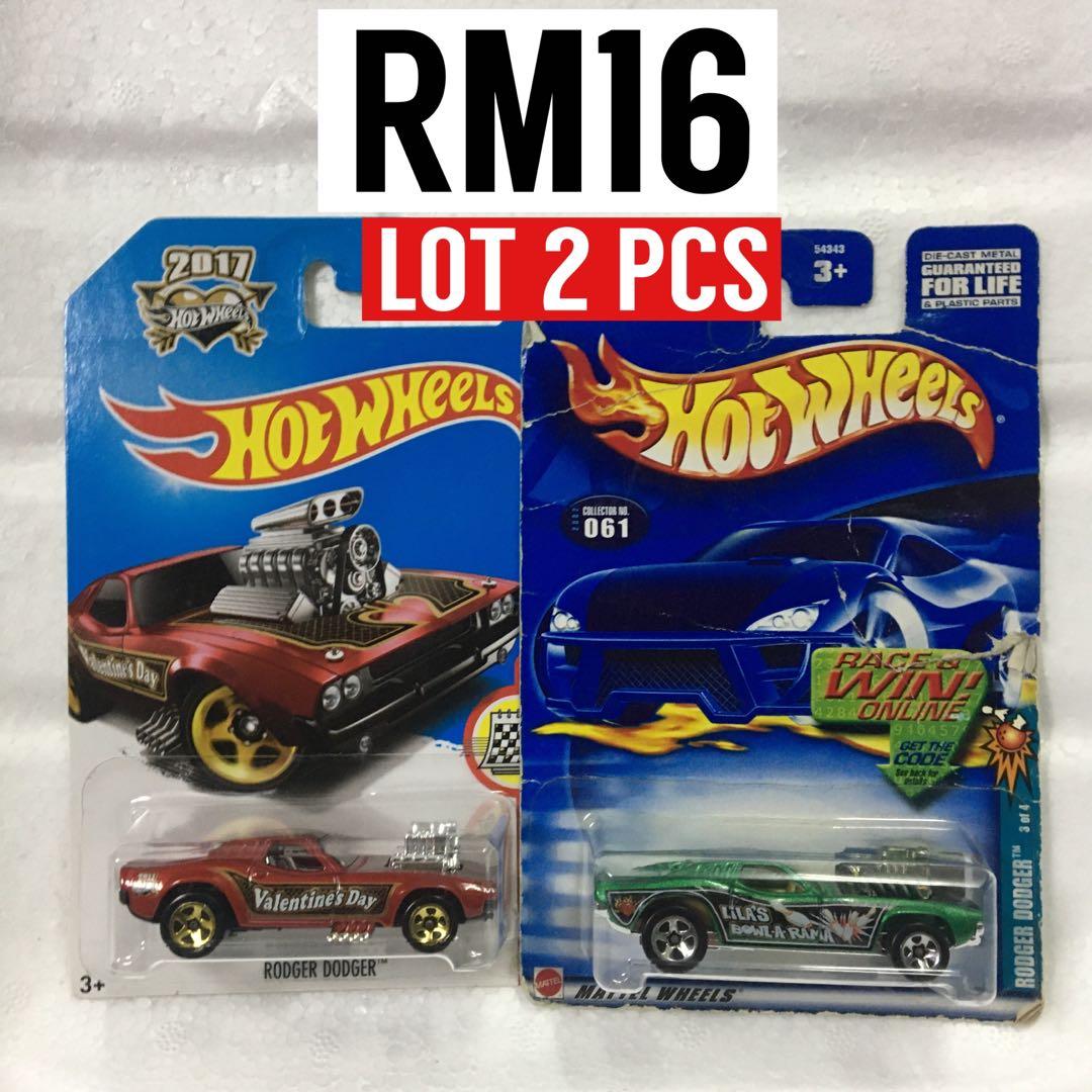 Hot wheels rodger dodger 2025 2017