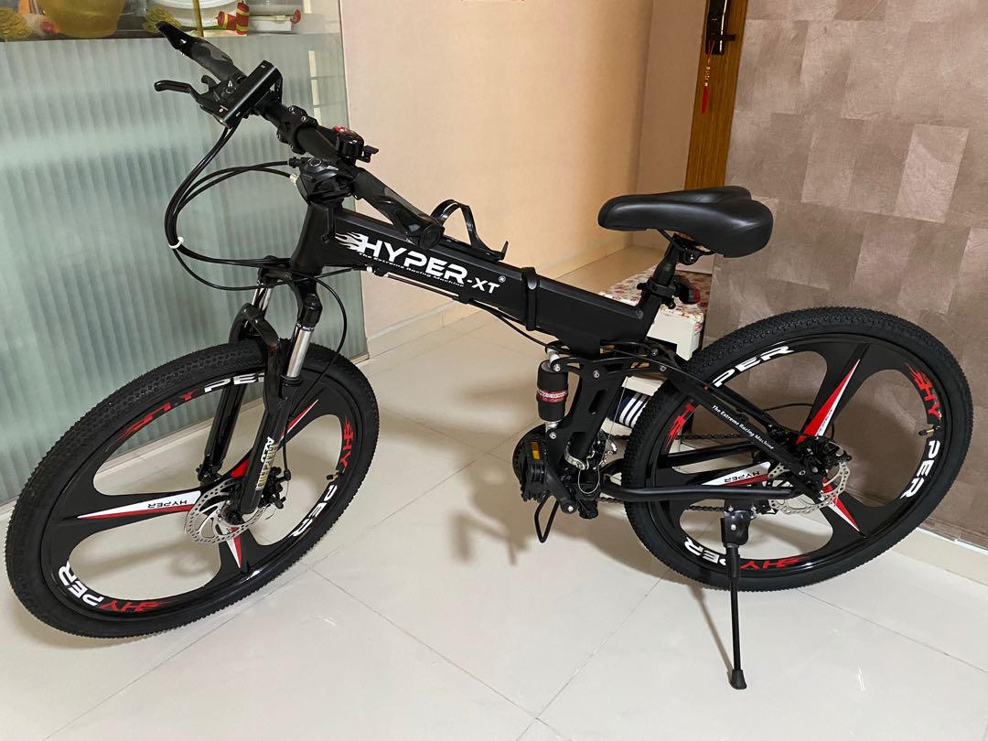 Hyper xt foldable bike store