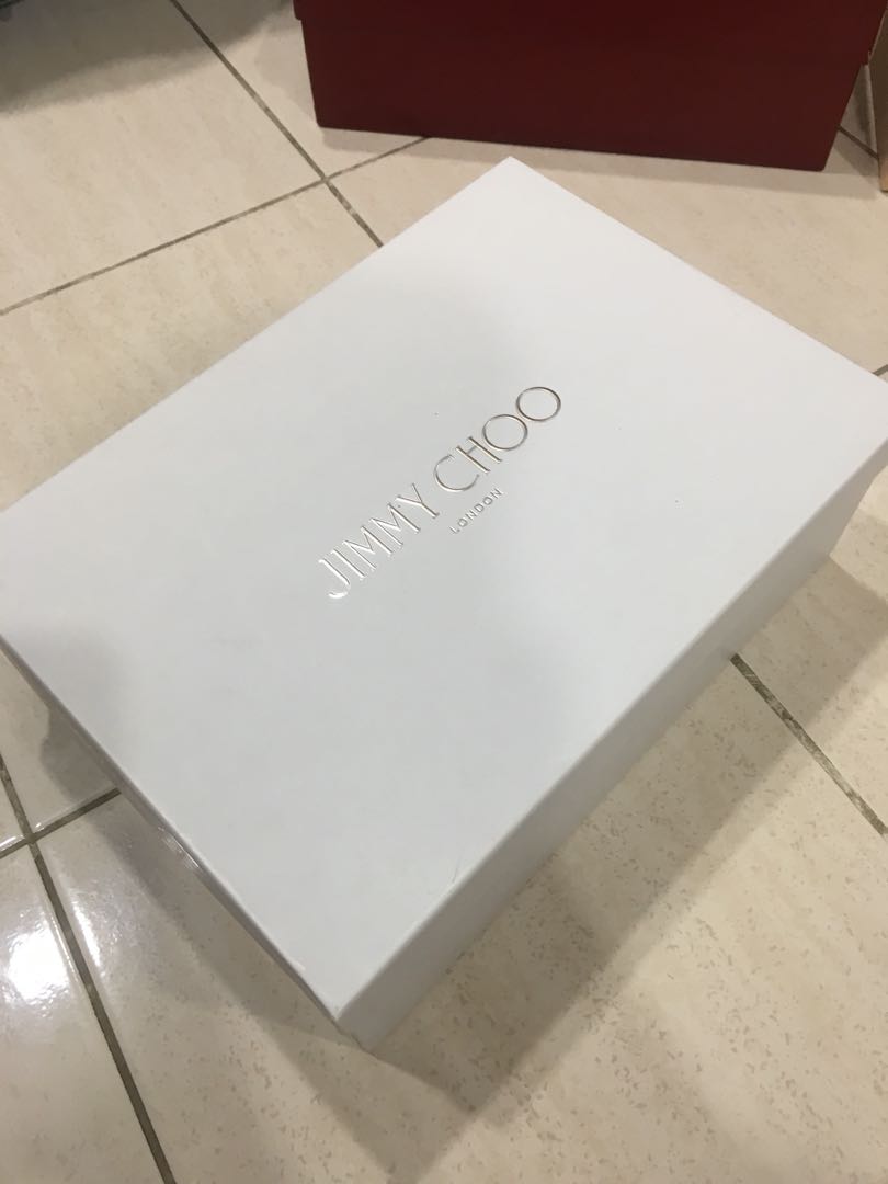 Jimmy Choo shoe box Luxury Accessories on Carousell