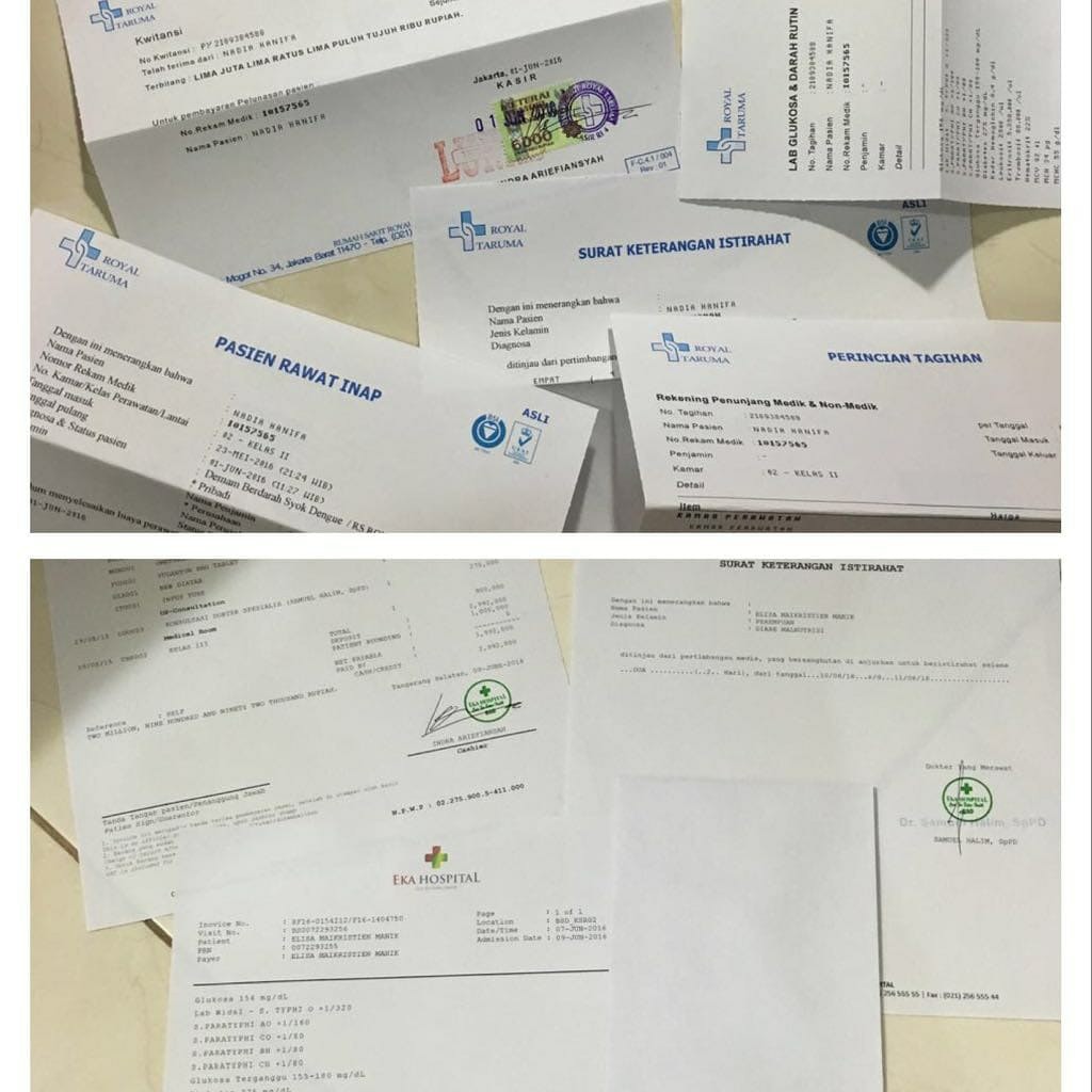Jual Surat Rawat Inap Jasa Lainnya Di Carousell