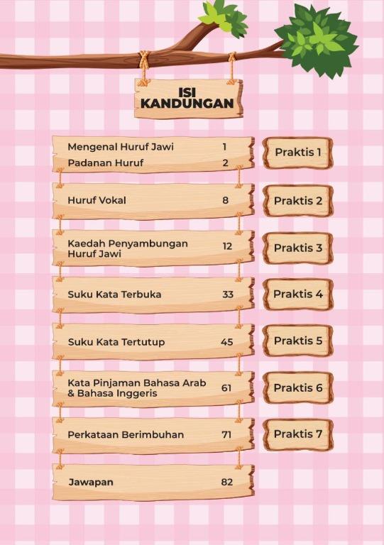 Kaedah Mudah Belajar Jawi F R E E Buku Kecil Books Stationery Children S Books On Carousell