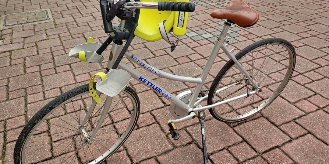 Kettler baby bike seat online