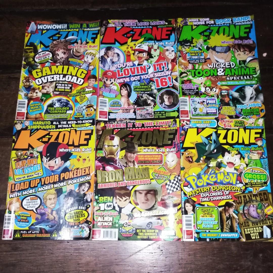 K Zone Magazine 06 08 Hobbies Toys Books Magazines Magazines On Carousell