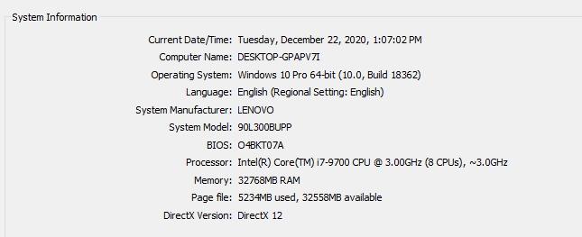Lenovo Legion T530 Intel Core I7 9700 3 00ghz 1tb Nvme Ssd 32gb Ram Rtx 60 Computers Tech Parts Accessories Computer Parts On Carousell