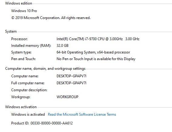Lenovo Legion T530 Intel Core I7 9700 3 00ghz 1tb Nvme Ssd 32gb Ram Rtx 60 Computers Tech Parts Accessories Computer Parts On Carousell