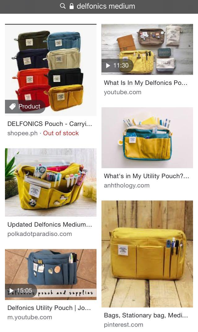 Delfonics medium pouch 2025