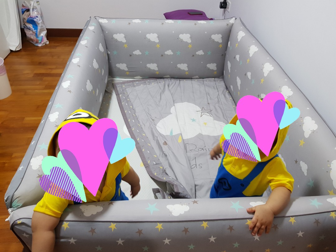 Lolbaby bumper sales bed korea