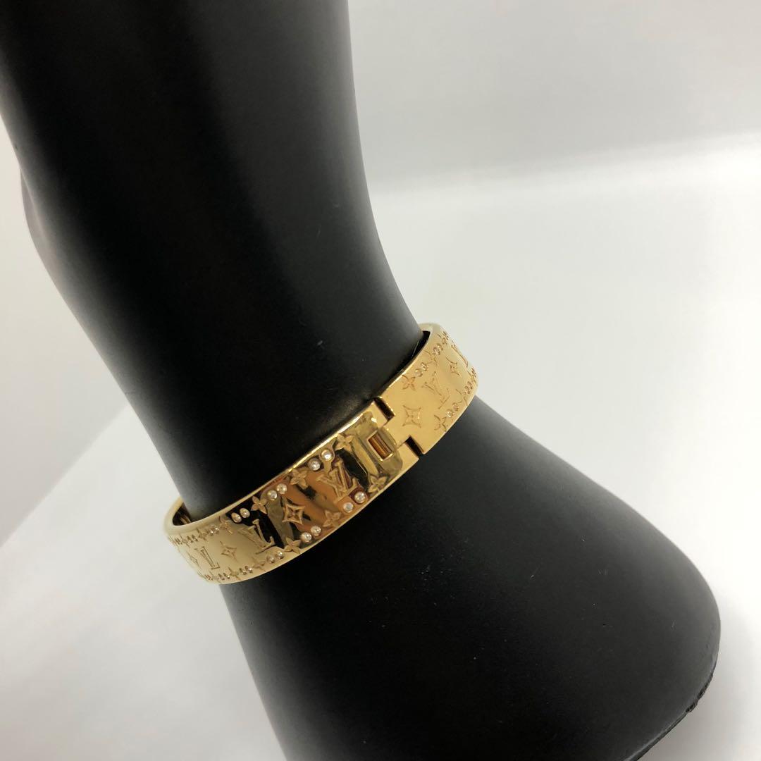Louis Vuitton Nanogram strass bracelet (M64861, M64860)