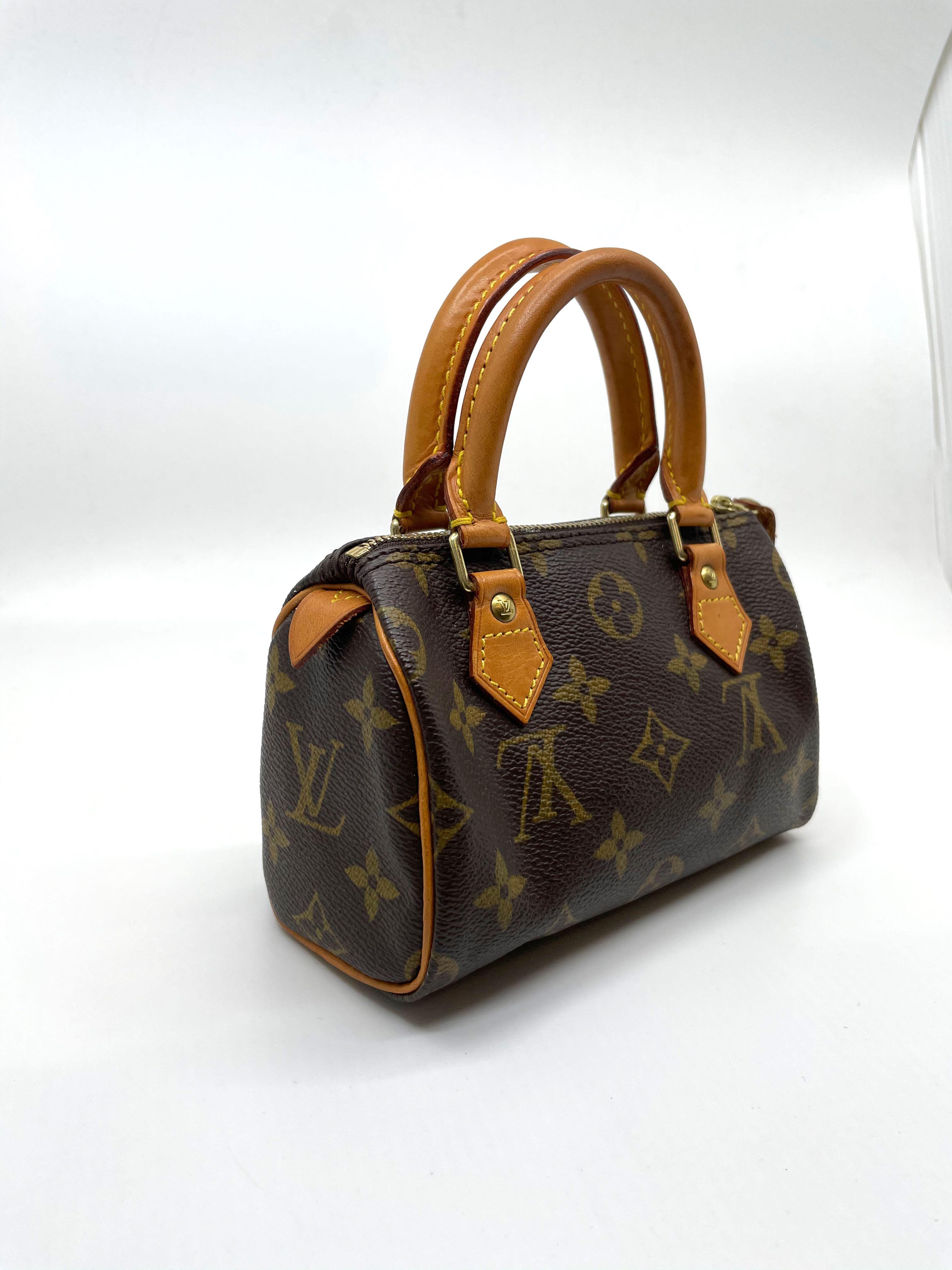 Louis Vuitton Speedy Nano / Mini - 15cm, Luxury, Bags & Wallets on Carousell