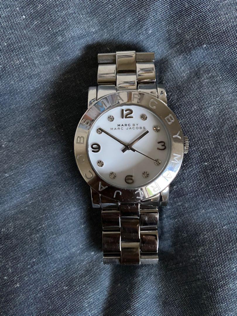 Marc jacobs Amy watch silver Women s Fashion Accessories on