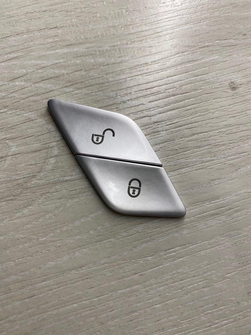 Mercedes Benz lock unlock button cover w205 w213 e class c class, Car Accessories, Accessories